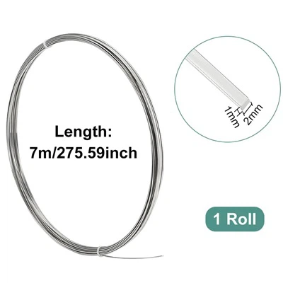 Formos atmintis Nitinolio implantuota plokščia viela